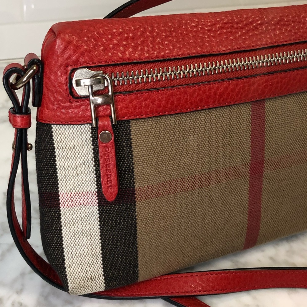 Burberry Peyton Check Crossbody Bag